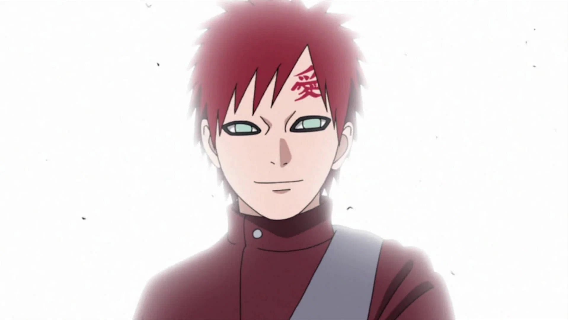 Gaara as seen in the anime (image via Pierrot)