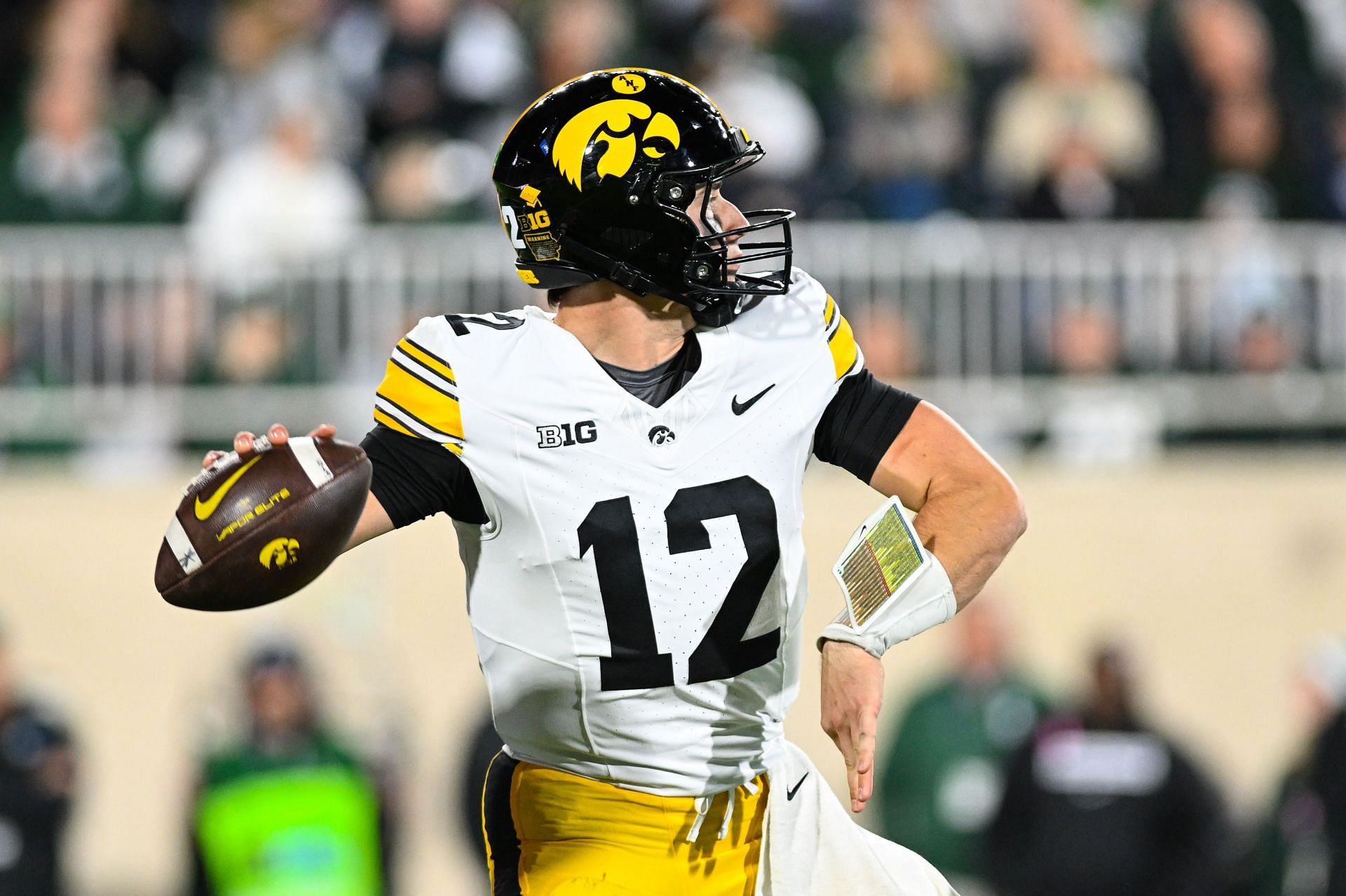 COLLEGE FOOTBALL: OCT 19 Iowa at Michigan State - Source: Getty