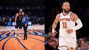 "Her new home" - Jalen Brunson's wife, Ali Brunson, adorably introduces their baby girl to MSG