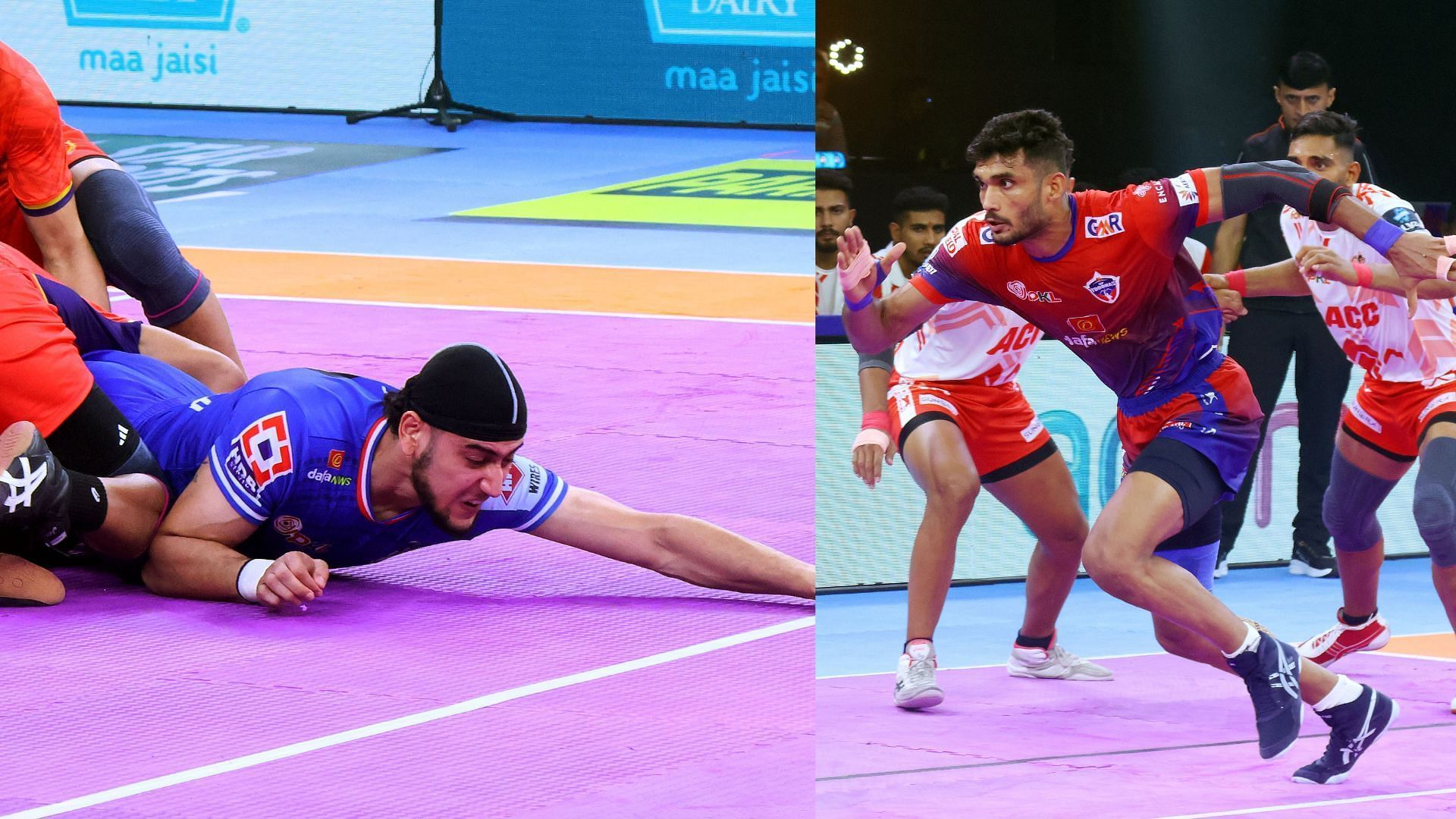 Pro Kabaddi 2024, UP vs HAR: Preview, probable starting 7s, prediction, and live-streaming details for UP Yoddhas vs Haryana Steelers (Images via PKL)