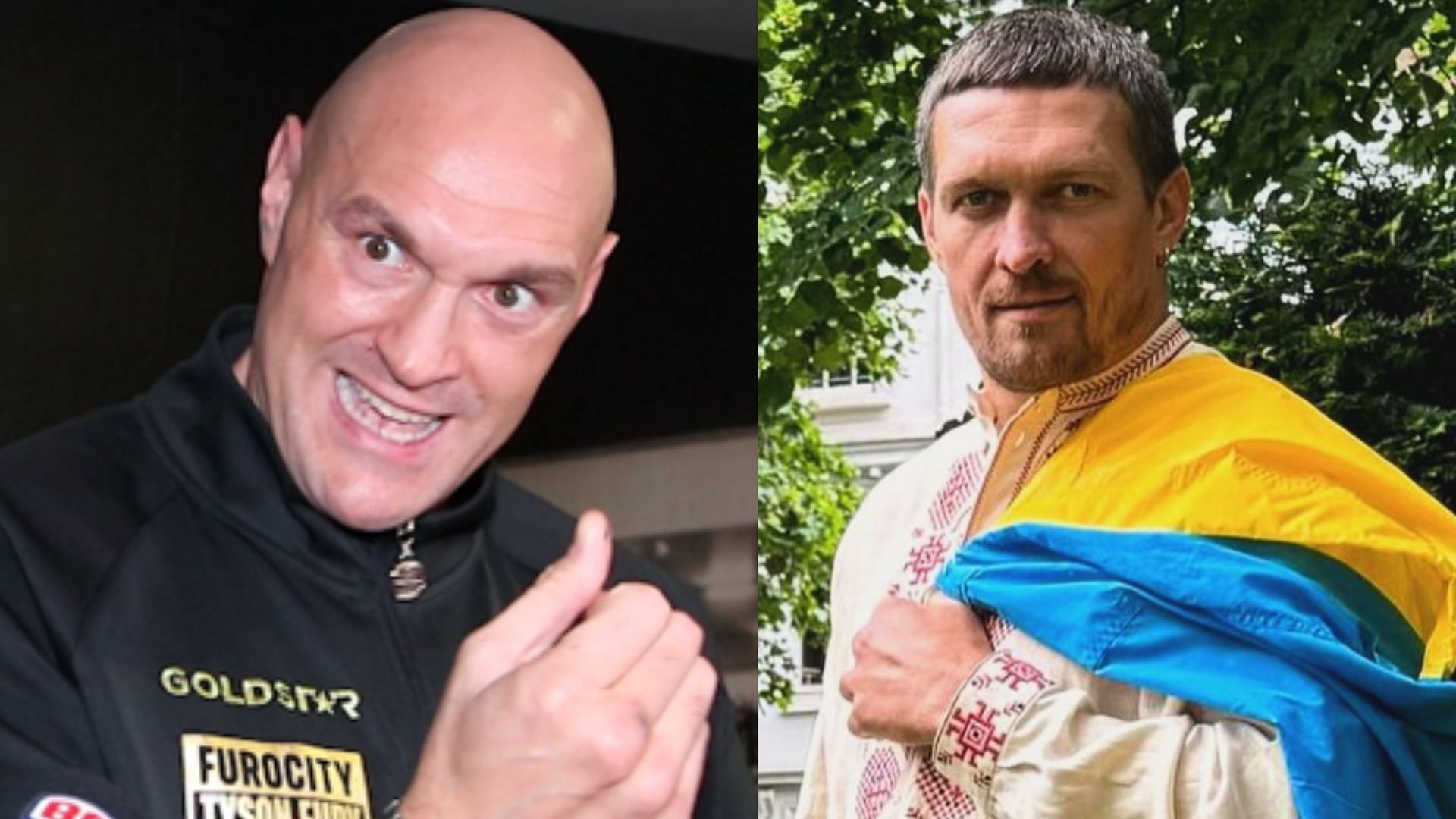 Tyson Fury vows to do better in the rematch against Oleksandr Usyk. [Images Courtesy: @tysonfury, @usykaa/Instagram]