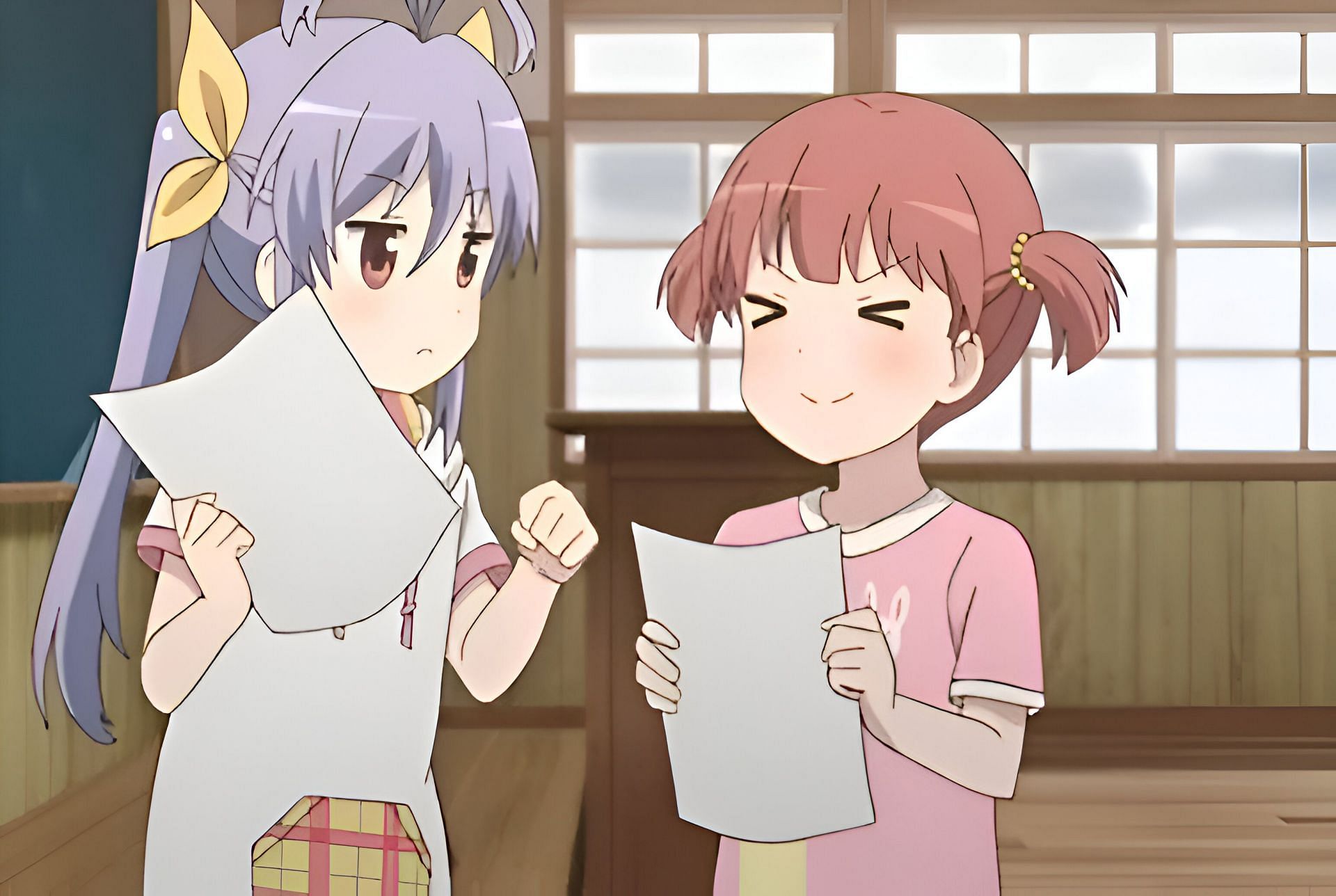 Renge and Shiori as seen in the anime (Image via SILVER LINK)