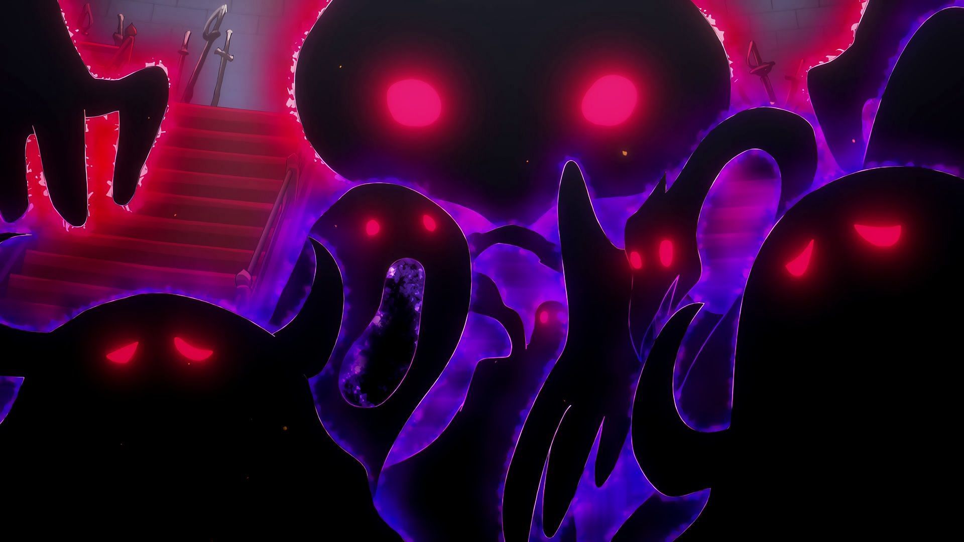 Imu and the Five Elders in their ominous transformations (Image via Toei Animation)