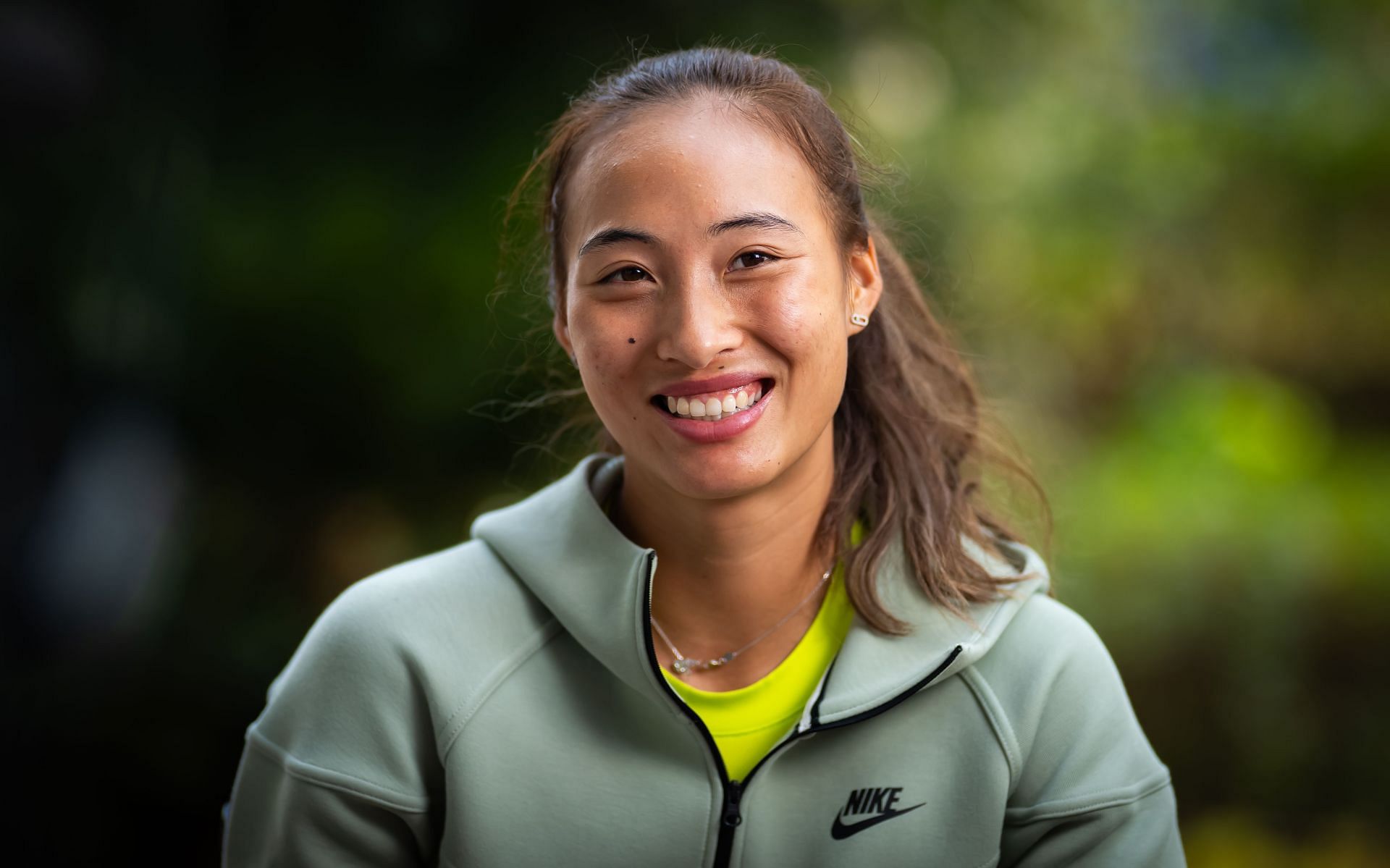 Zheng Qinwen at the 2024 Wuhan Open (Image source: Getty)