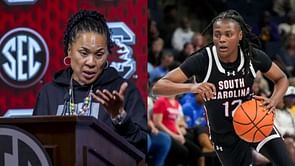 “Going to see some of our doctors”: Dawn Staley provides update on MiLaysia Fulwiley’s injury scare