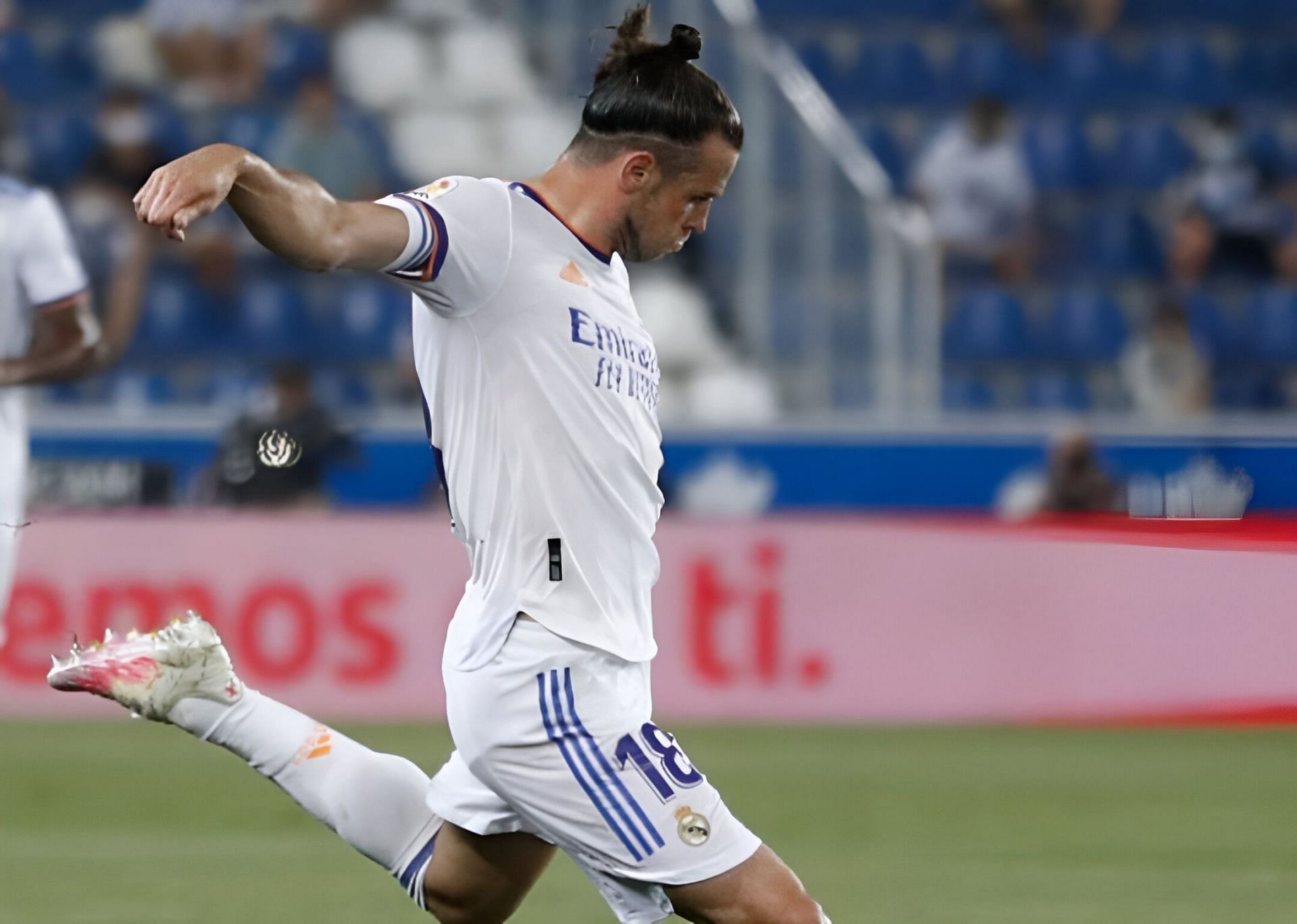 Gareth Bale as seen in his Real Madrid Jersey (Image via Instagram)