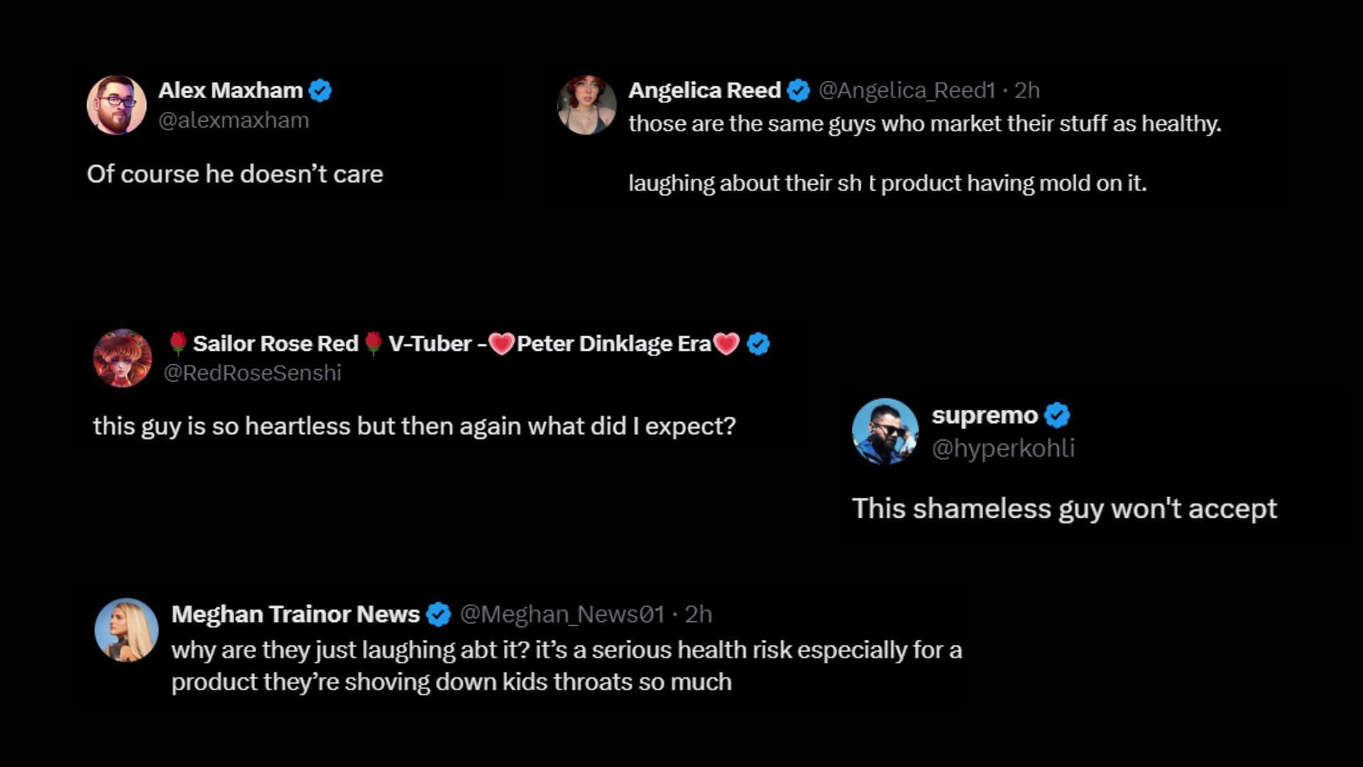 More fan reactions from Rosanna Pansino&#039;s post on X, a majority were against Logan&#039;s behavior (Images via @RosannaPansino/X)