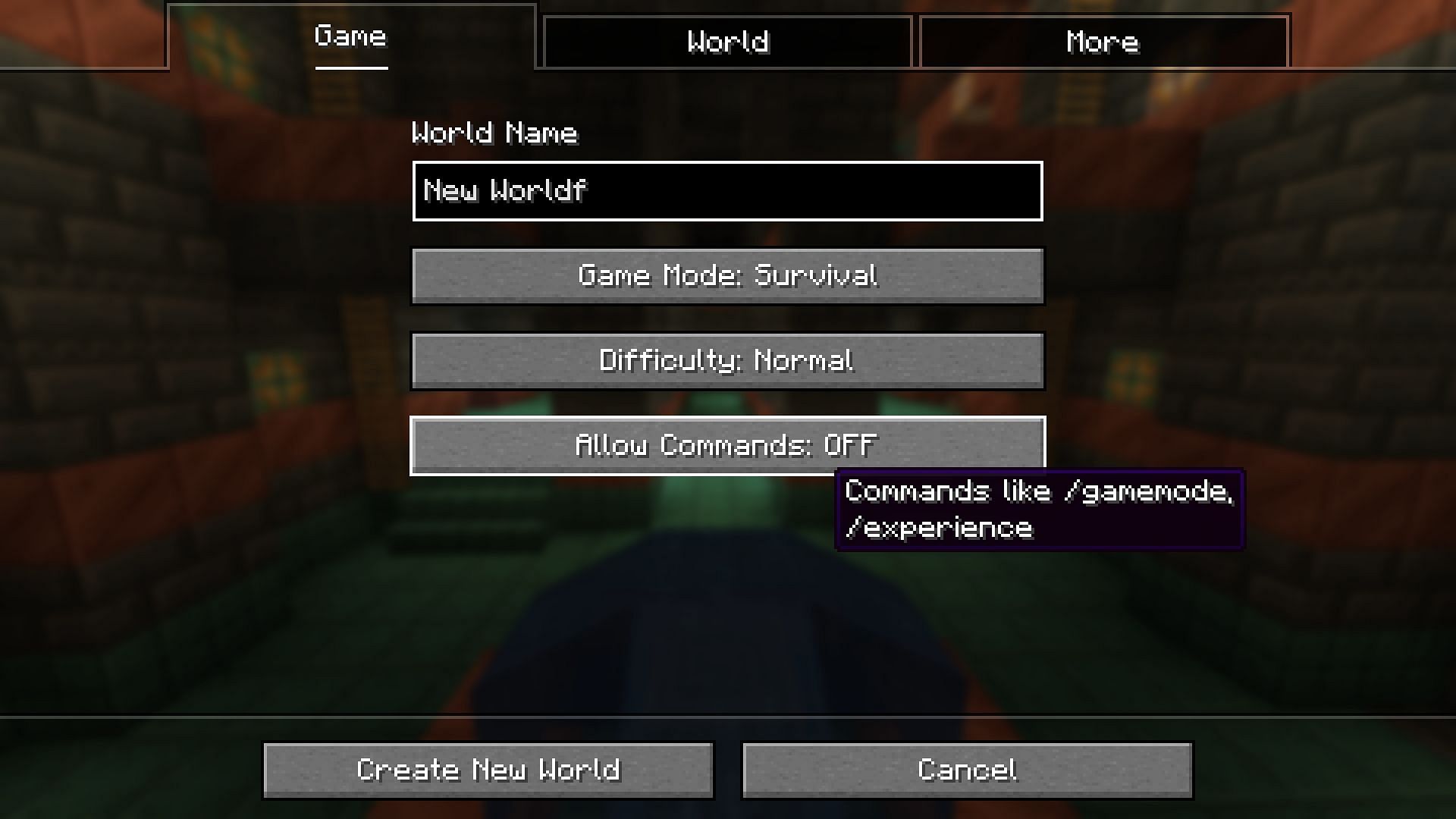 You need commands enabled to teleport to a village in Minecraft (Image via Mojang Studios)