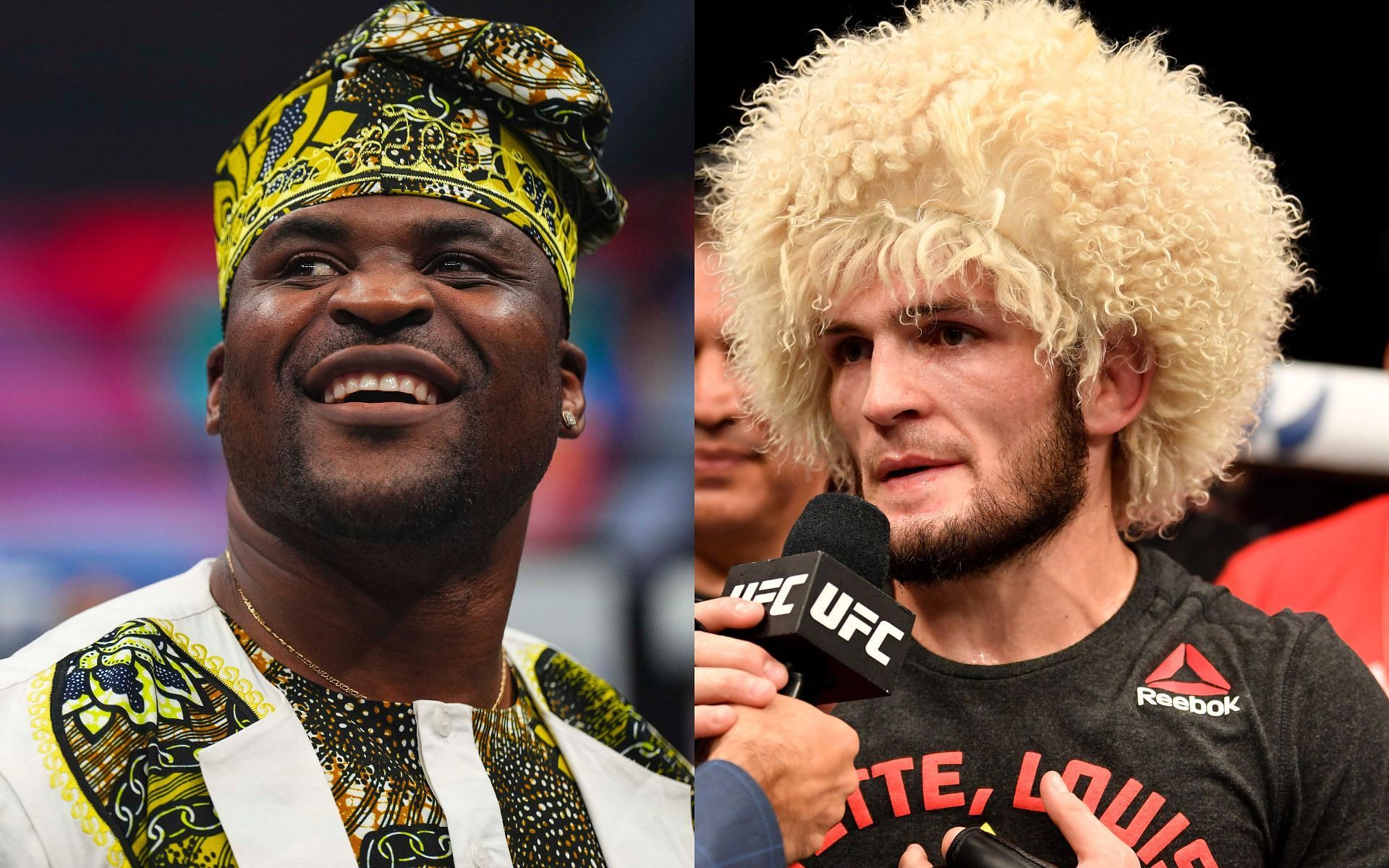 Francis Ngannou (left) and Khabib Nurmagomedov (right) are counted among the most dangerous fighters to have ever competed in MMA [Images courtesy: Getty Images]