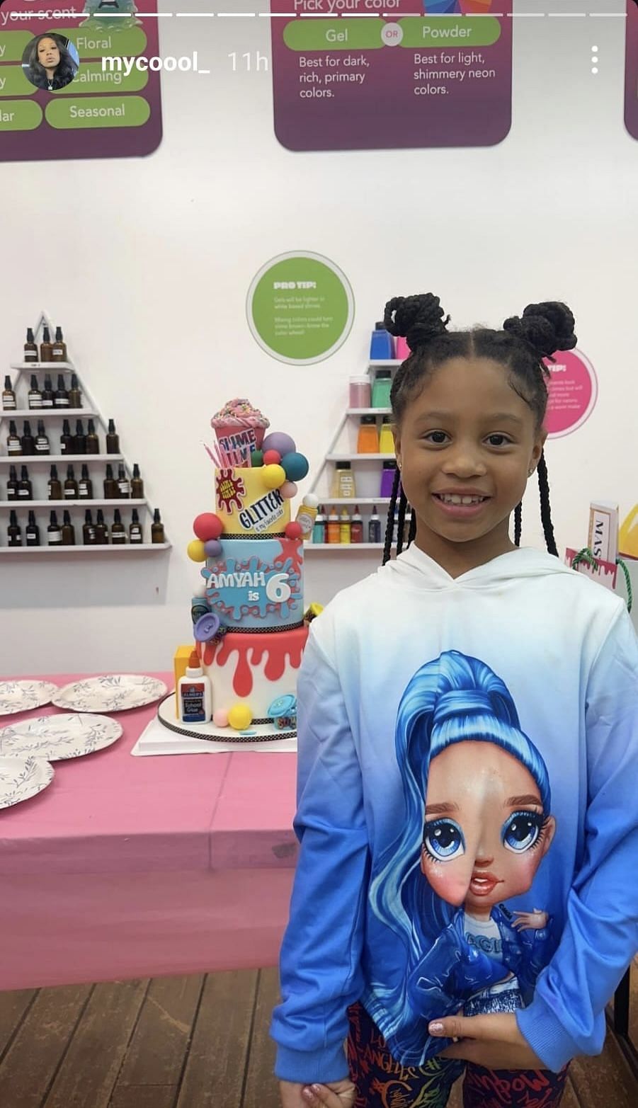 Andrew Wiggins&#039; daughter poses next to birthday cake