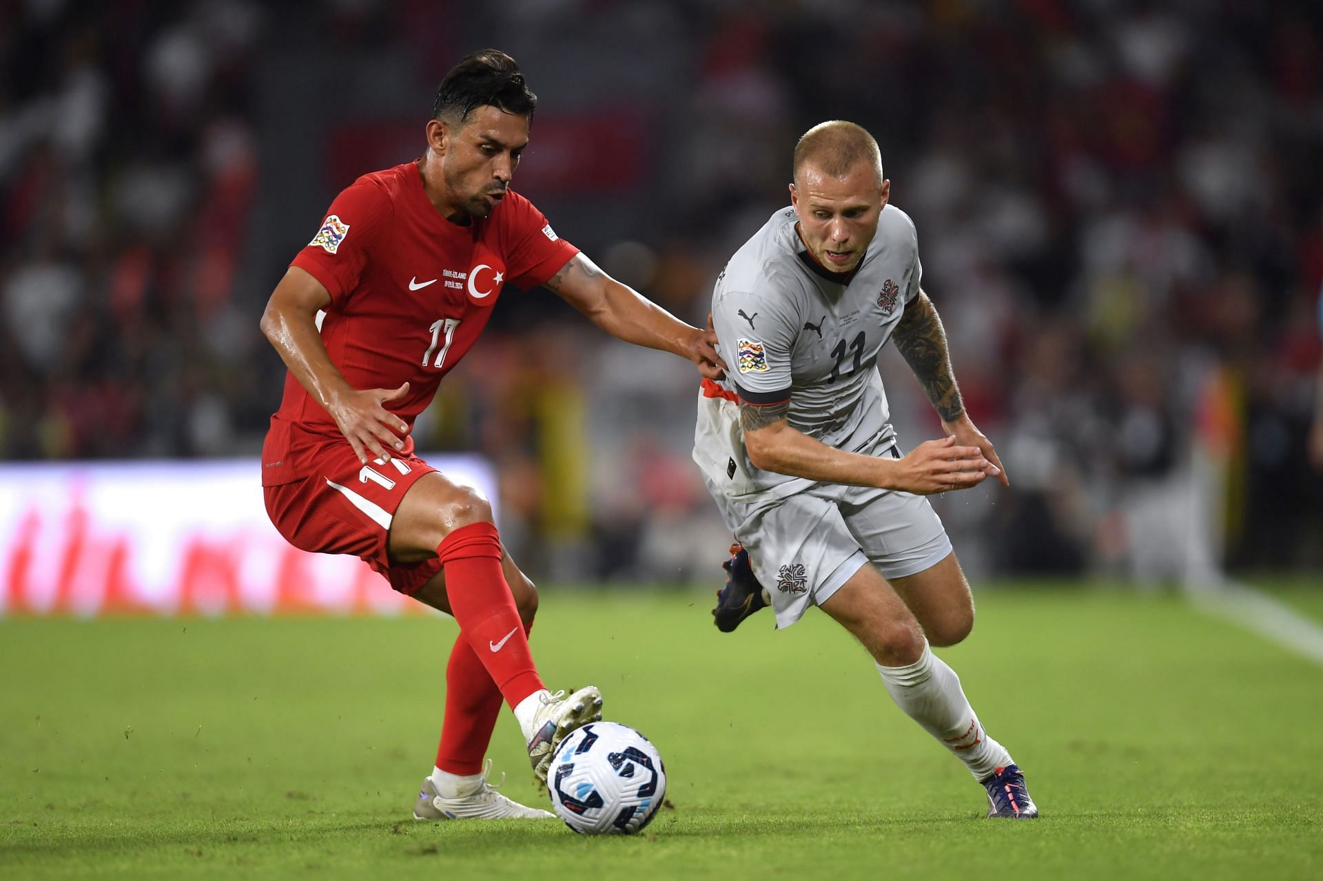 Turkiye v Iceland - UEFA Nations League 2024/25 League B Group B4 - Source: Getty