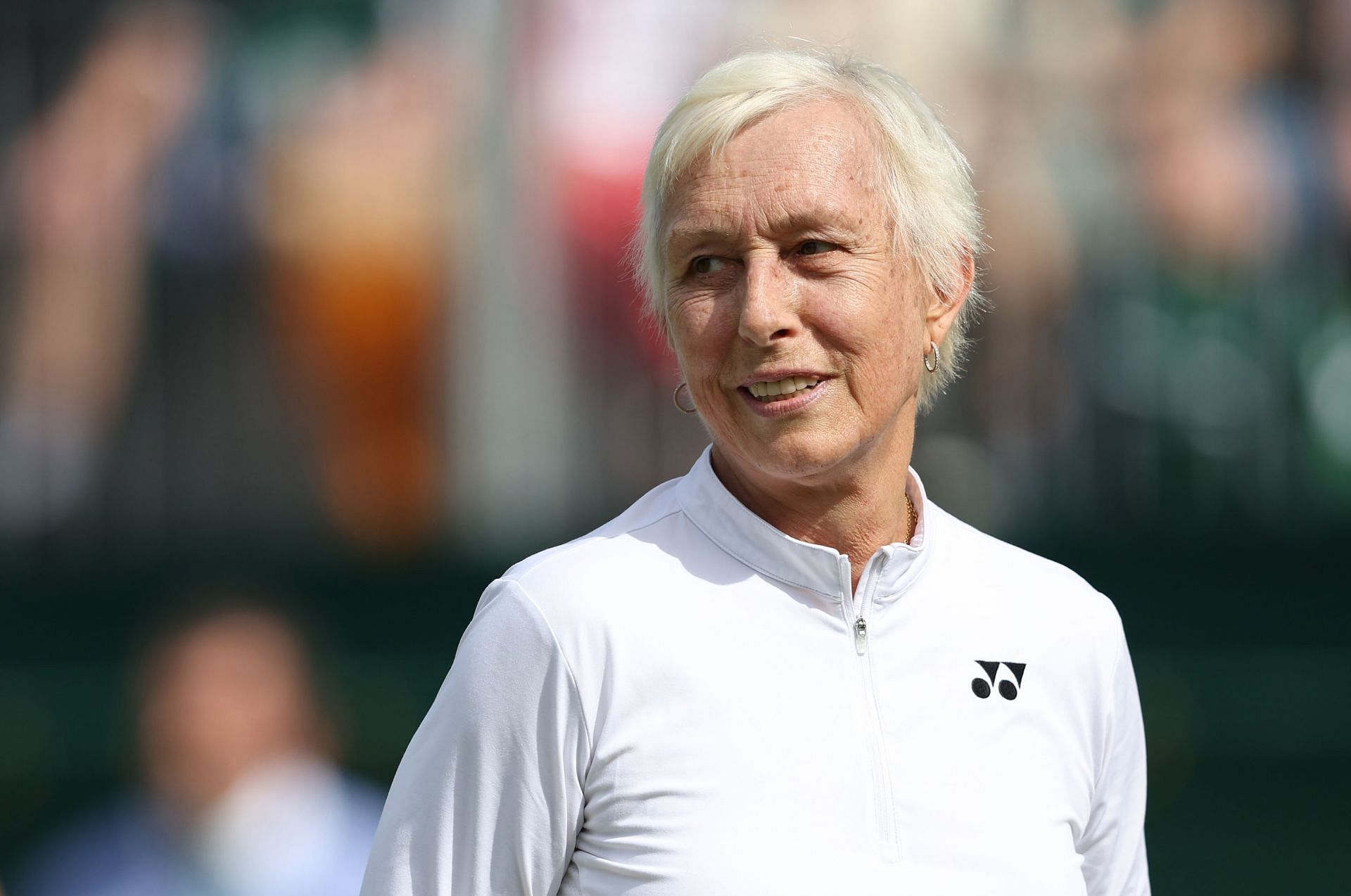 Martina Navratilova at Wimbledon 2024 (Image: Getty)