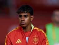 Barcelona midfielder Lamine Yamal