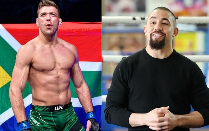 Dricus du Plessis sends Robert Whittaker a message after latter's UFC 308 loss to Khamzat Chimaev