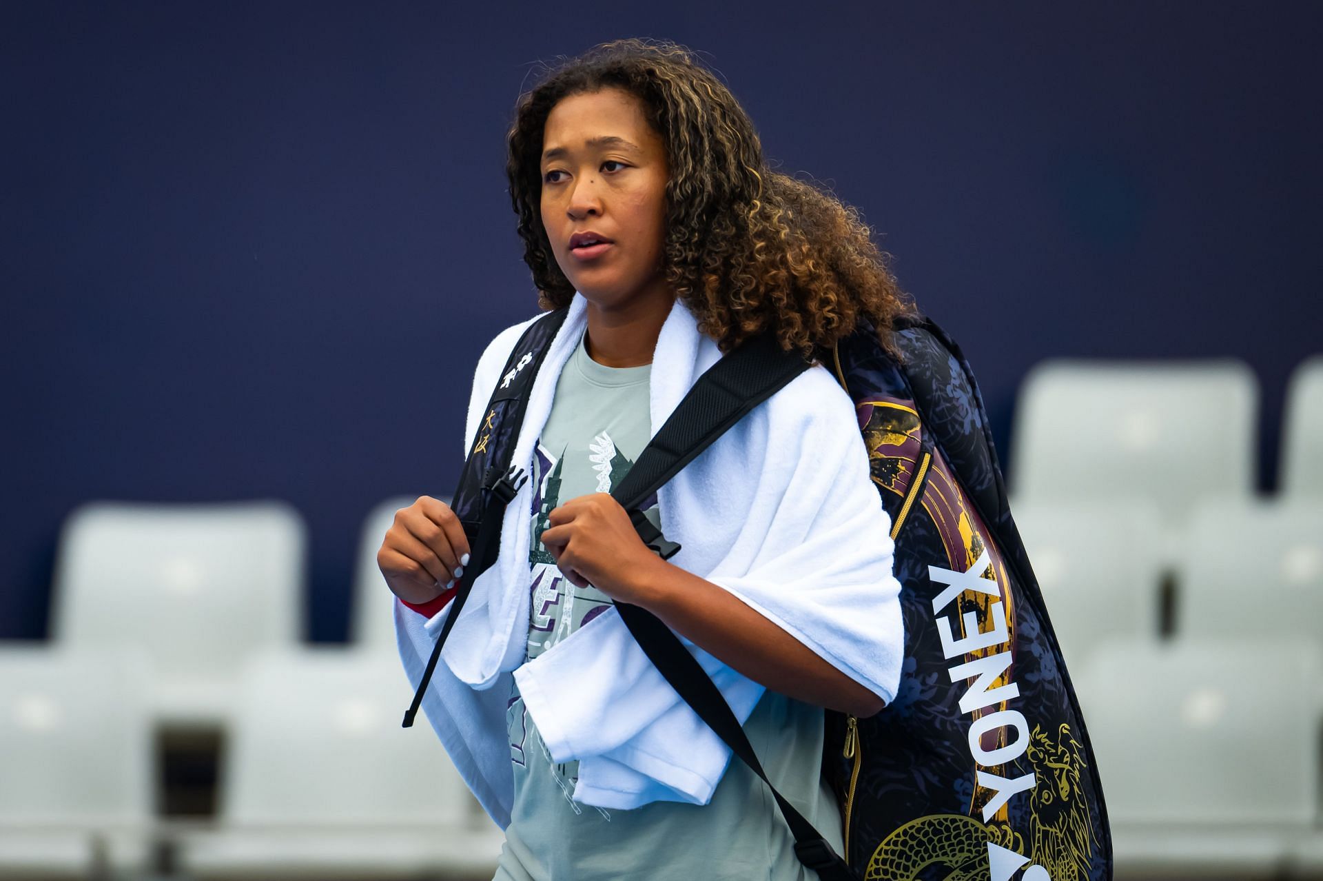 Naomi Osaka at the 2024 China Open [Source: Getty]