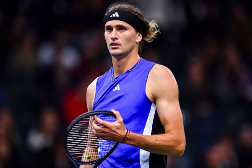 Alexander Zverev pictured at the 2024 Paris Masters | Image Source: Getty