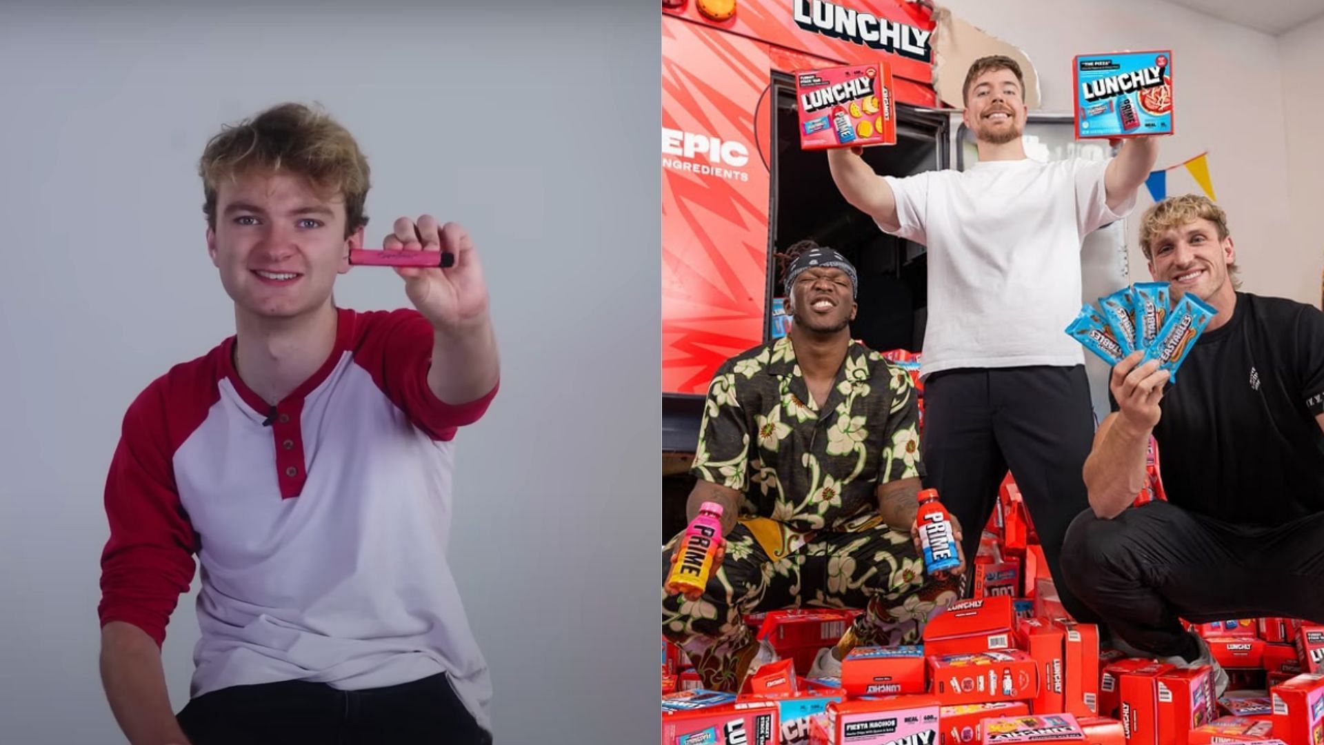 In classic fashion, Tommyinnit trolled KSI, MrBeast, and Logan Paul