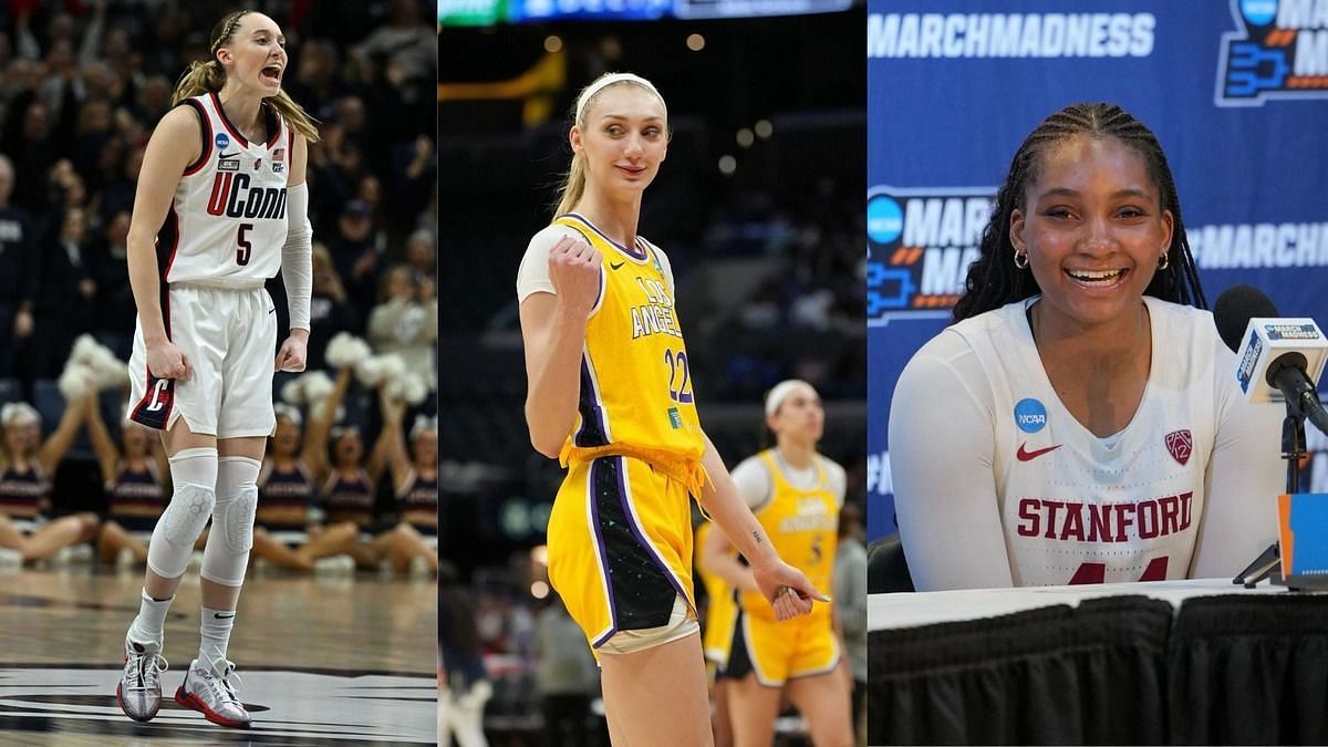 Paige Bueckers, KiKi Iriafen, Cameron Brink (Image Credits: GETTY)