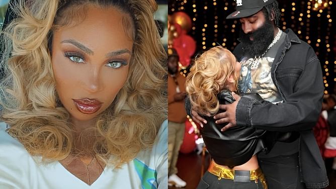 Paije Speights jokes about boyfriend James Harden with mischievous 2025 plans: "Prynce at my wedding next year"