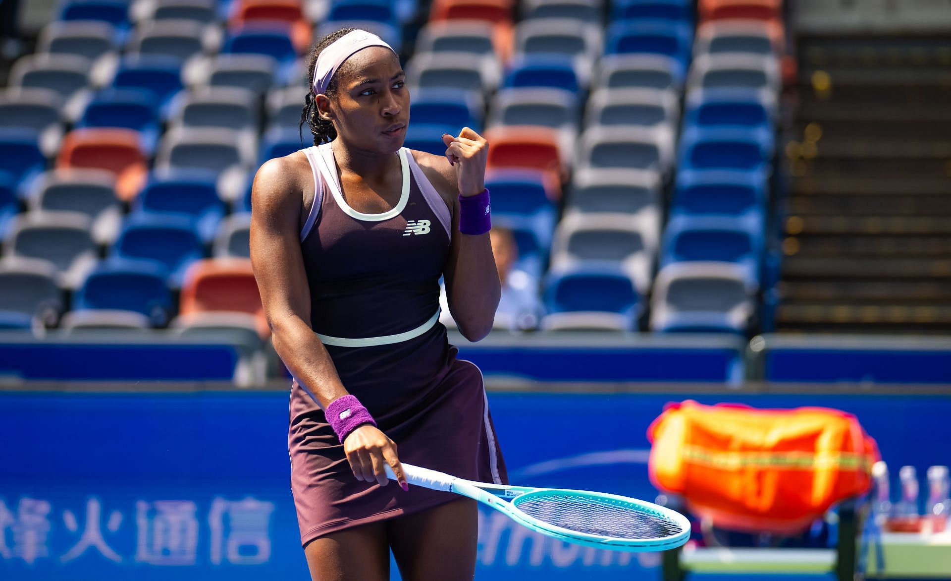 Coco Gauff is aiming to reach her third final of the season. (Photo: Getty)