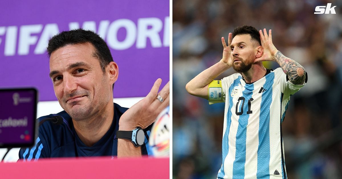 Argentine head coach Lionel Scaloni provides fresh update on Lionel Messi ahead of match against Venezuela.