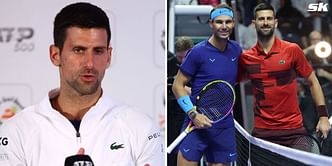 "We are rivals, that doesn't prevent us from being respectful"- When Novak Djokovic opened up about Rafael Nadal joining him at Paris Masters practice