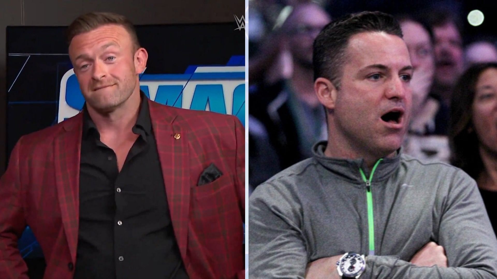 Nick Aldis humiliated a WWE star on Friday Night SmackDown [Credit: Nick Aldis on X &amp; WWE.com]