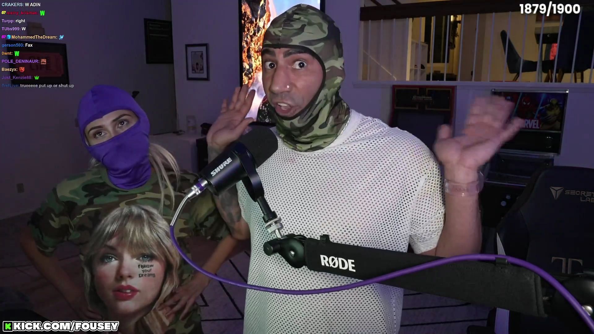 Fousey went on a rant about how some of the biggest streamers don