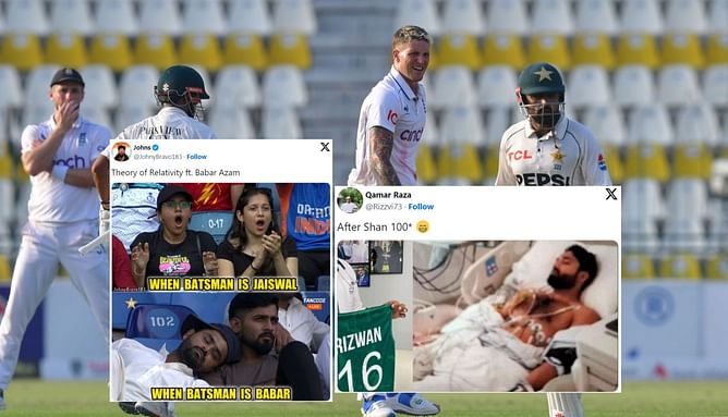 "If Jaiswal & Pant play on such Pakistan highways, they'll easily score 500 each"- Top 10 funny memes after Day 1 of 1st PAK vs ENG 2024 Test