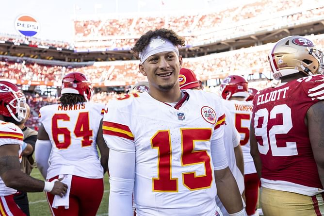 Patrick Mahomes reveals why he gives back to the KC community by attending local high school games