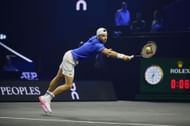 Dimitrov defends a point in the Laver Cup 2024 - Day 1 - Source: Getty