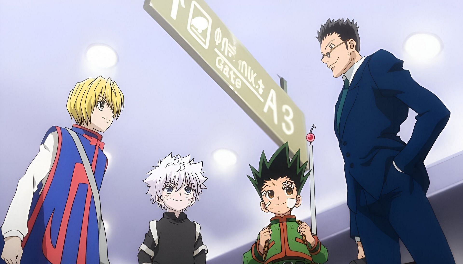 Leorio and Kurapika joins Gon and Killua in Togashi