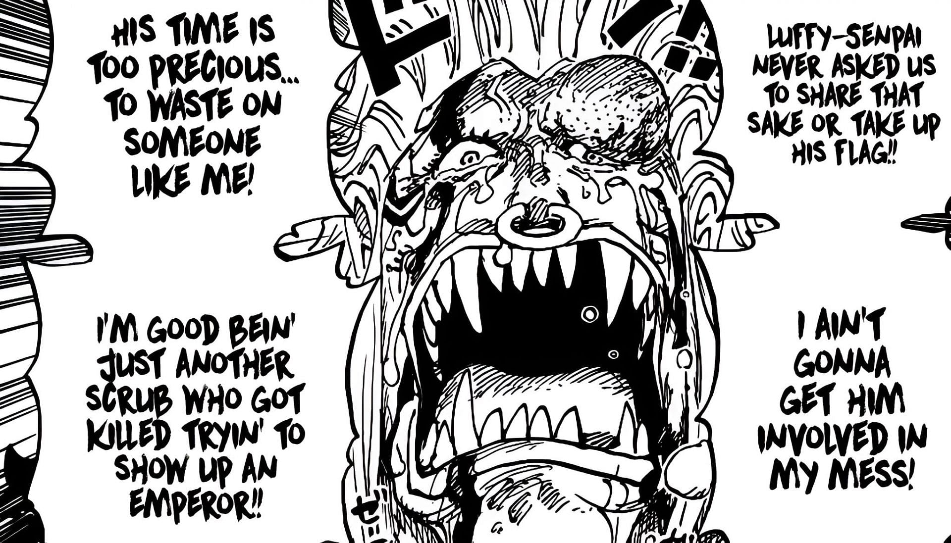 Bartolomeo as seen in the manga (Image via Shueisha)