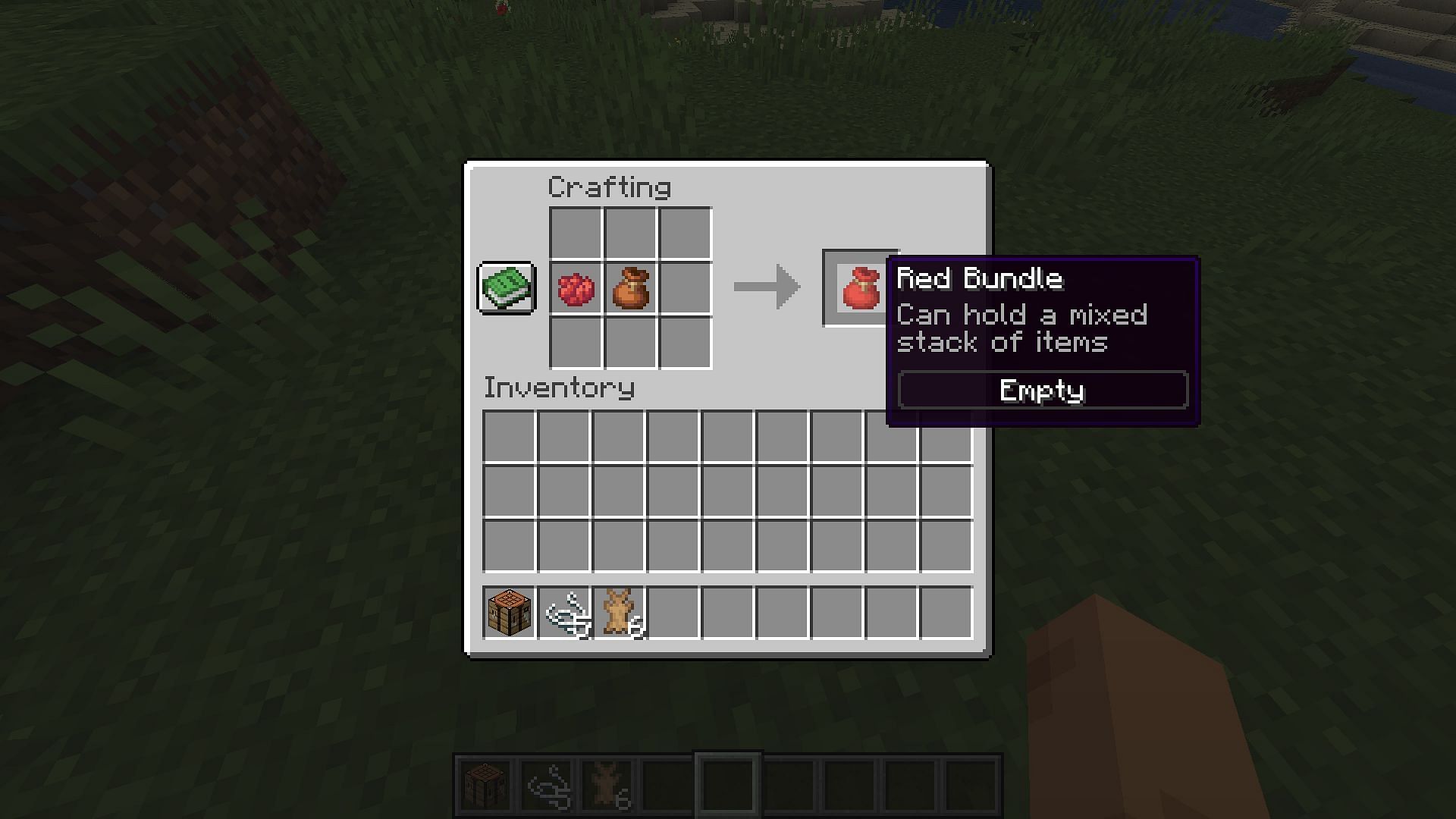 Minecraft Bundles of Bravery update introduces 16 color options for bundles (Image via Mojang Studios)