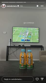 Haley Cavinder's Instagram story for Jake Ferguson