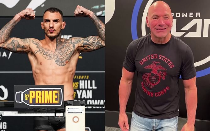 Dana White addresses Renato Moicano's injury at UFC Paris, outlines why Brazilian got "lucky" during fight