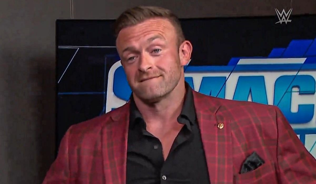 Nick Aldis is your current Smackdown GM. [Image credits:Nick Aldis X]