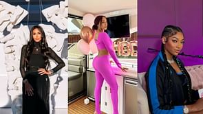 Angel Reese, Vanessa Bryant and more show love to Carmelo Anthony's ex La La Anthony's Victoria Secret outfit