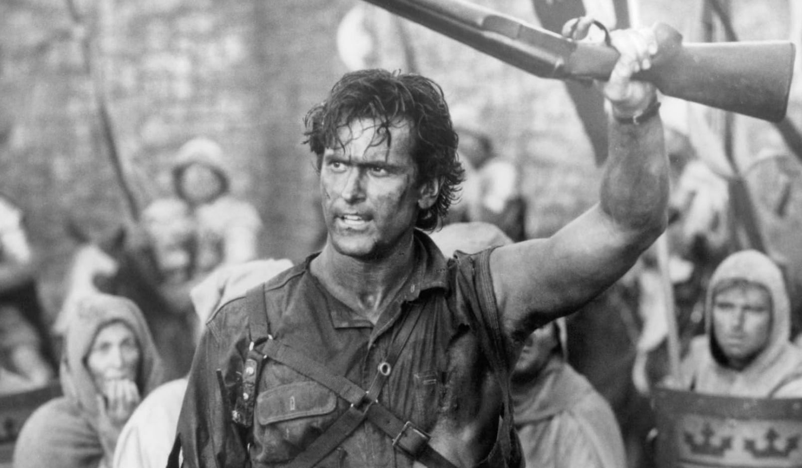 Bruce Campbell in Army of Darkness (Image via Renaissance Pictures, Universal Pictures)