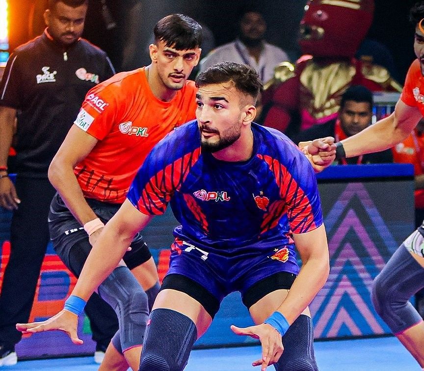 आशु मलिक काफी बेहतरीन फॉर्म में हैं (Photo Credit - @ProKabaddi)