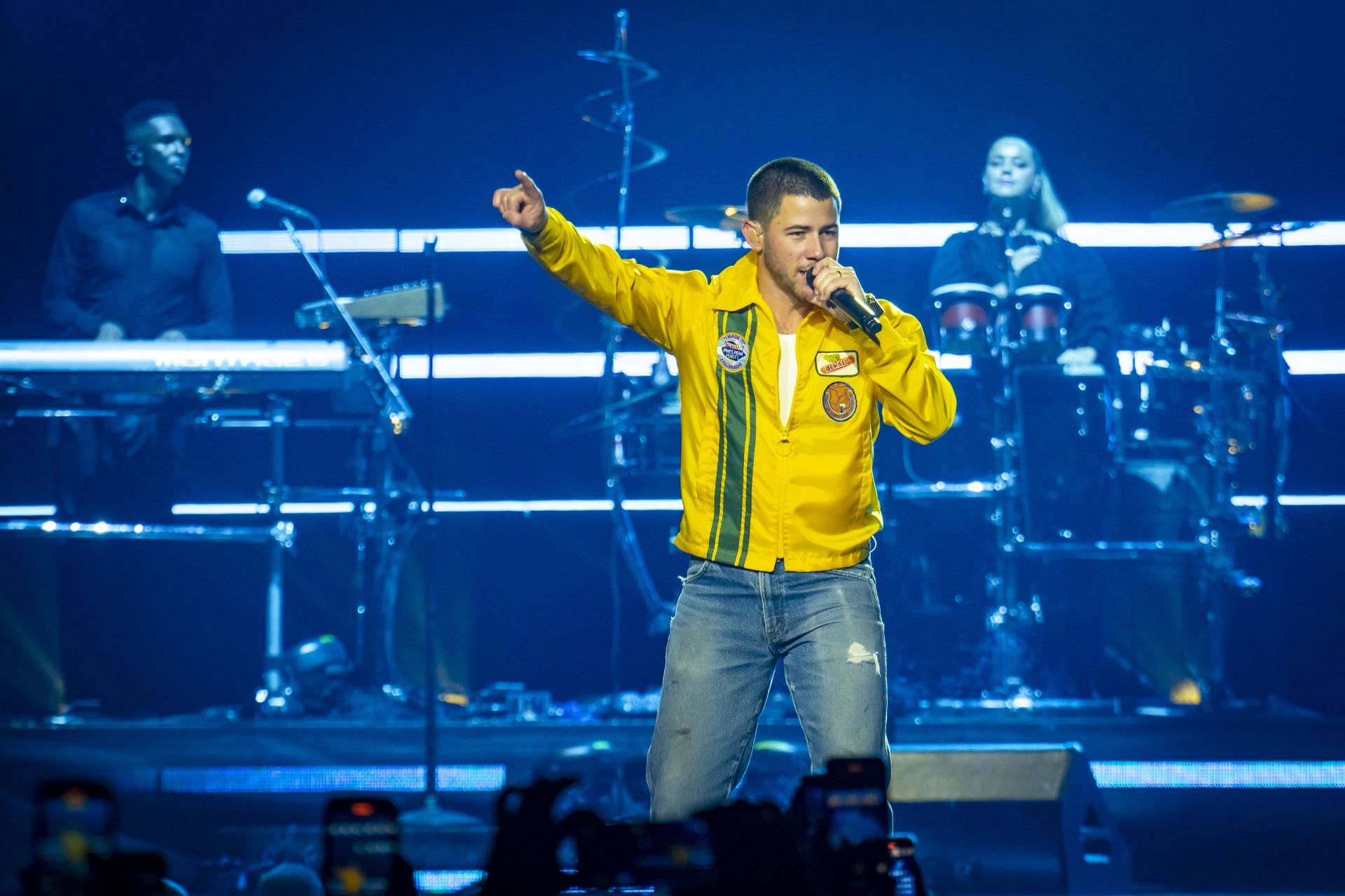 Nick Jonas of the Jonas Brothers Perform In Milan (Image via Getty)