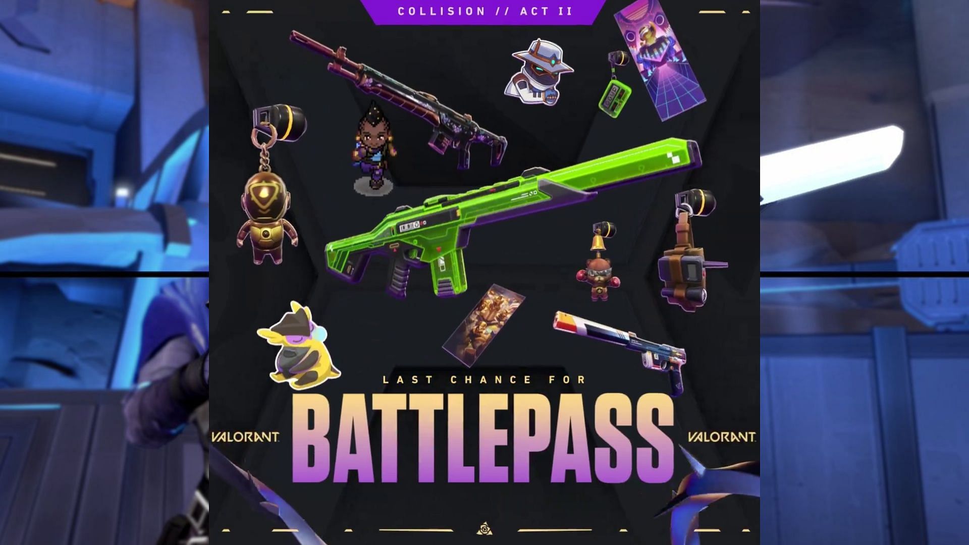 Last chance to grab a Battle Pass before Valorant Episode 9 Act 3 (Image via Riot Games)