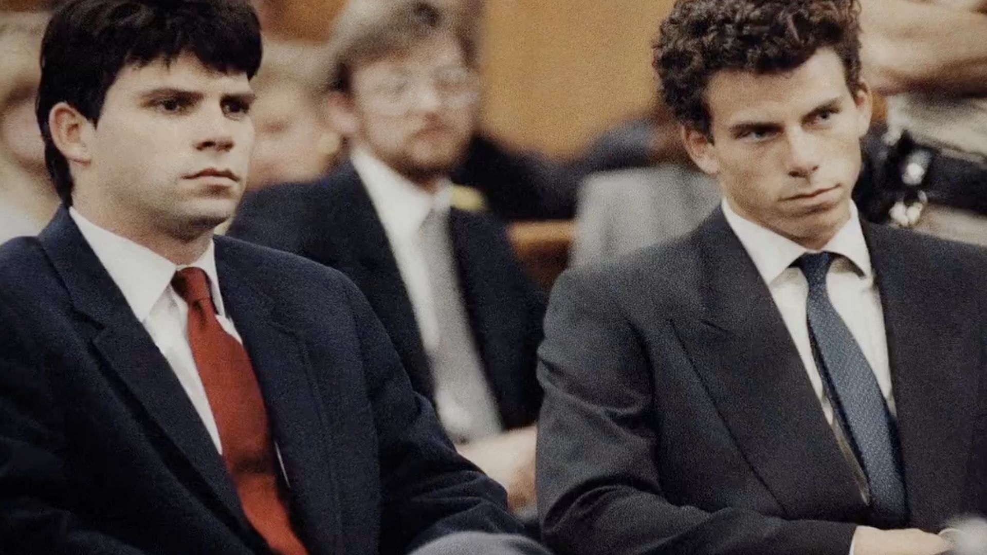 A still from The Menendez Brothers (Image via @Netflix/X)