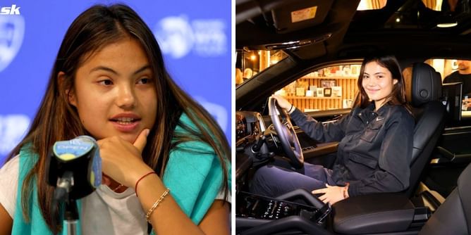 Emma Raducanu spotted behind the wheel of new Porsche weeks after losing access to her previous luxury sports car amid reported conflict