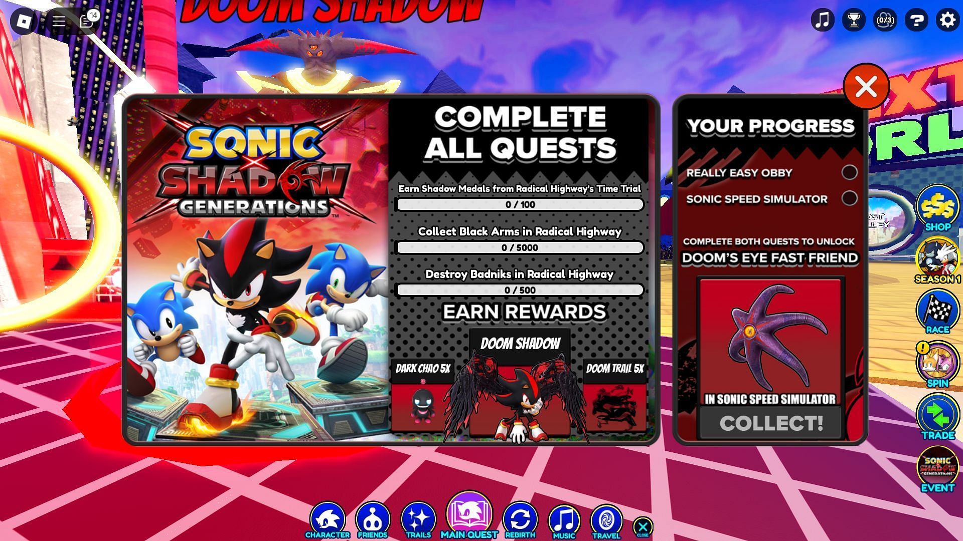 Feature image of Sonic Speed Simulator Doom