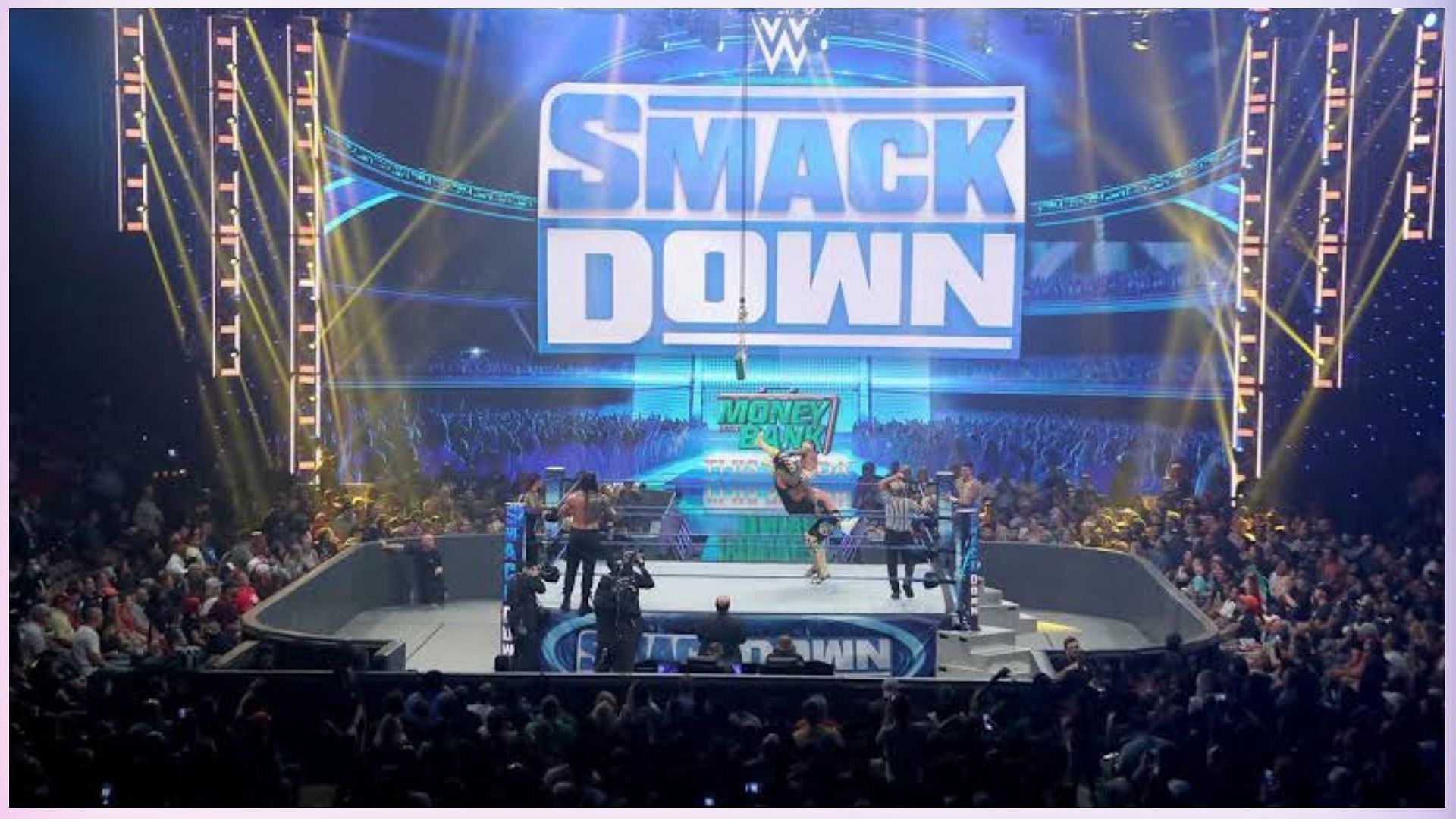 WWE SmackDown tonight will be live from the Bridgestone Arena in downtown Nashville, Tennessee [Image credits: wwe.com]