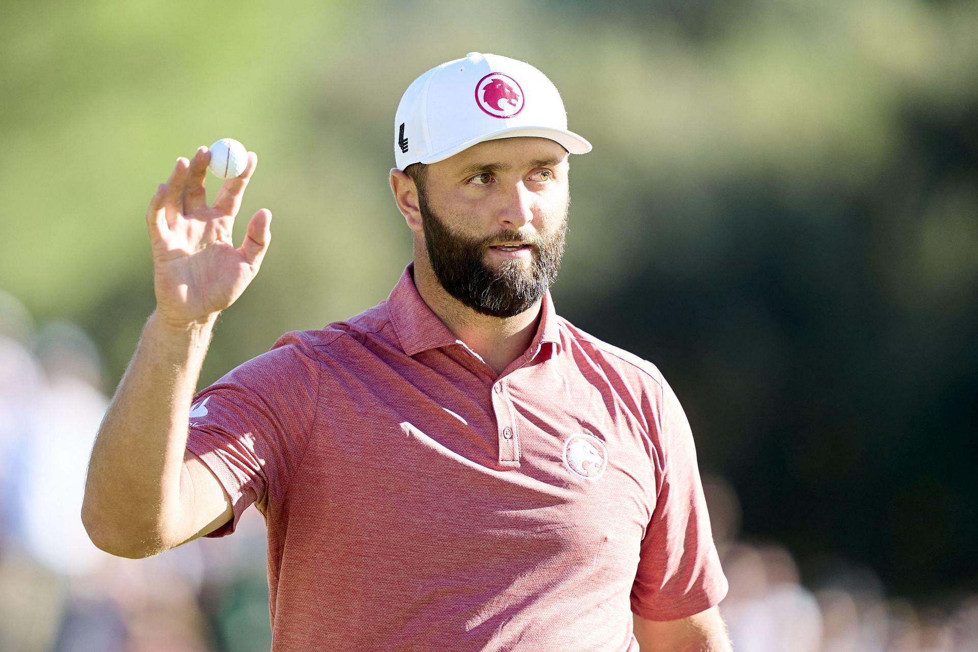 Jon Rahm at the 2024 Open de Espa&ntilde;a presented by Madrid 2024 [Image via Getty]