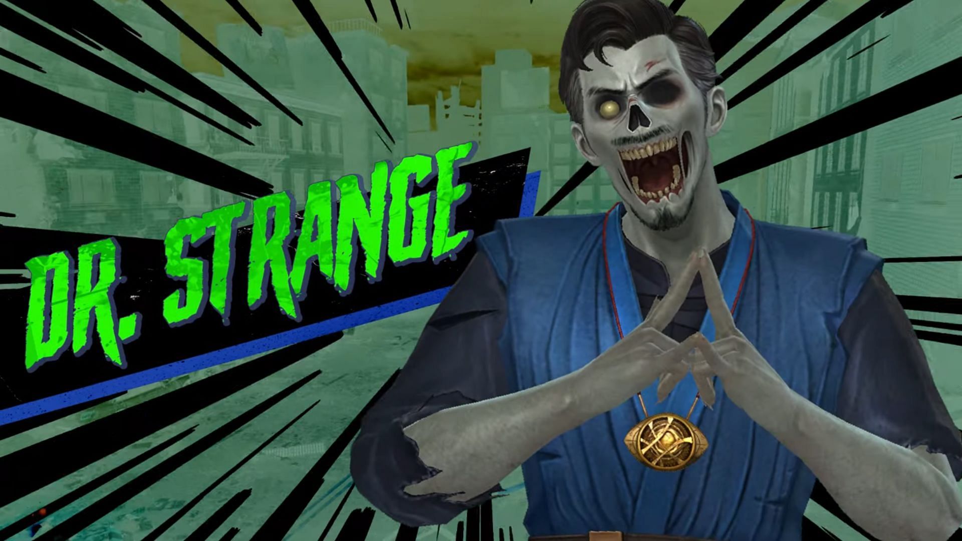 Strange in Zombie mode (Image via Netmarble)