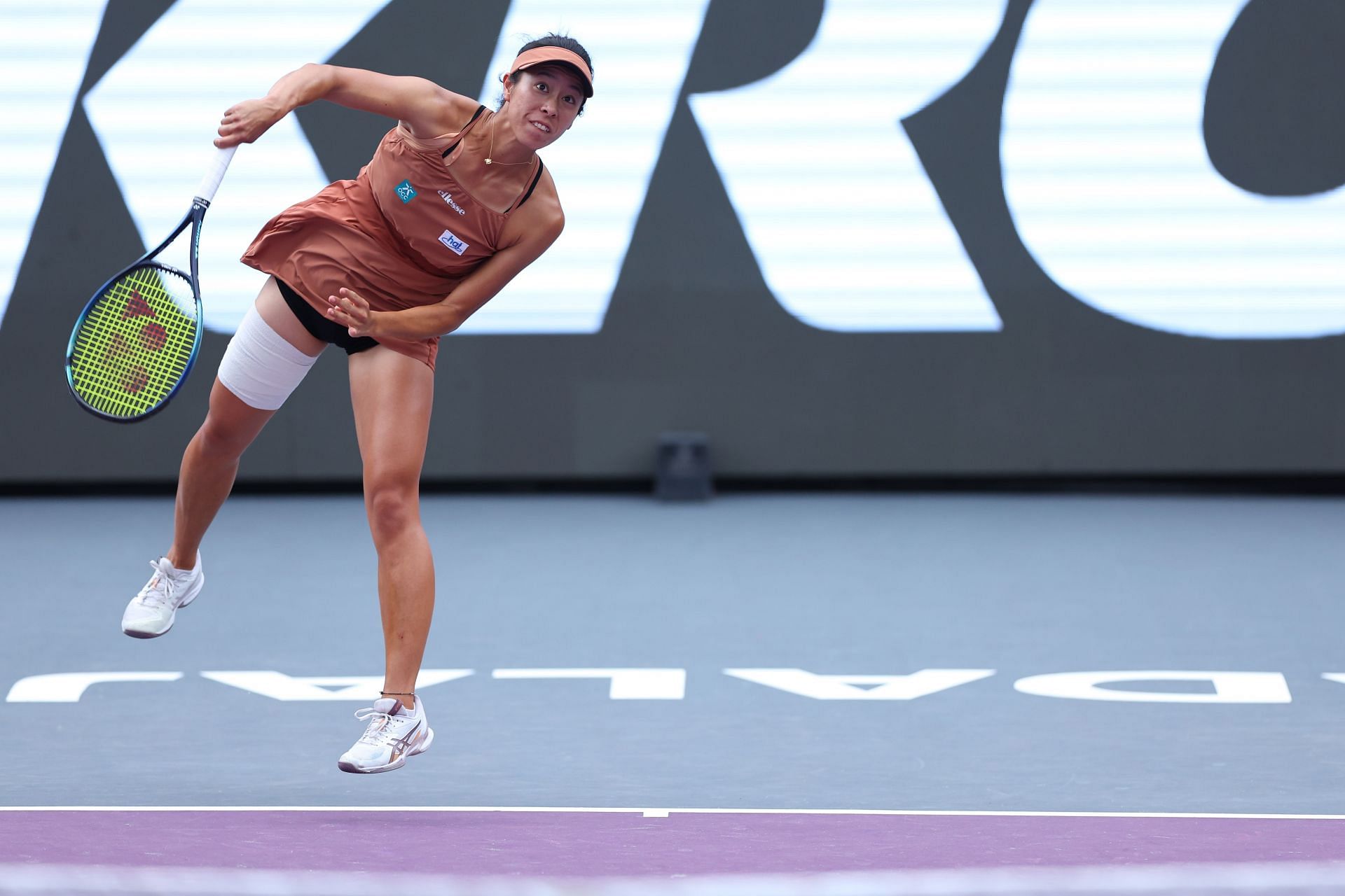 Ena Shibahara in the WTA 500 Guadalajara Open 2024 - Day 7 - Source: Getty