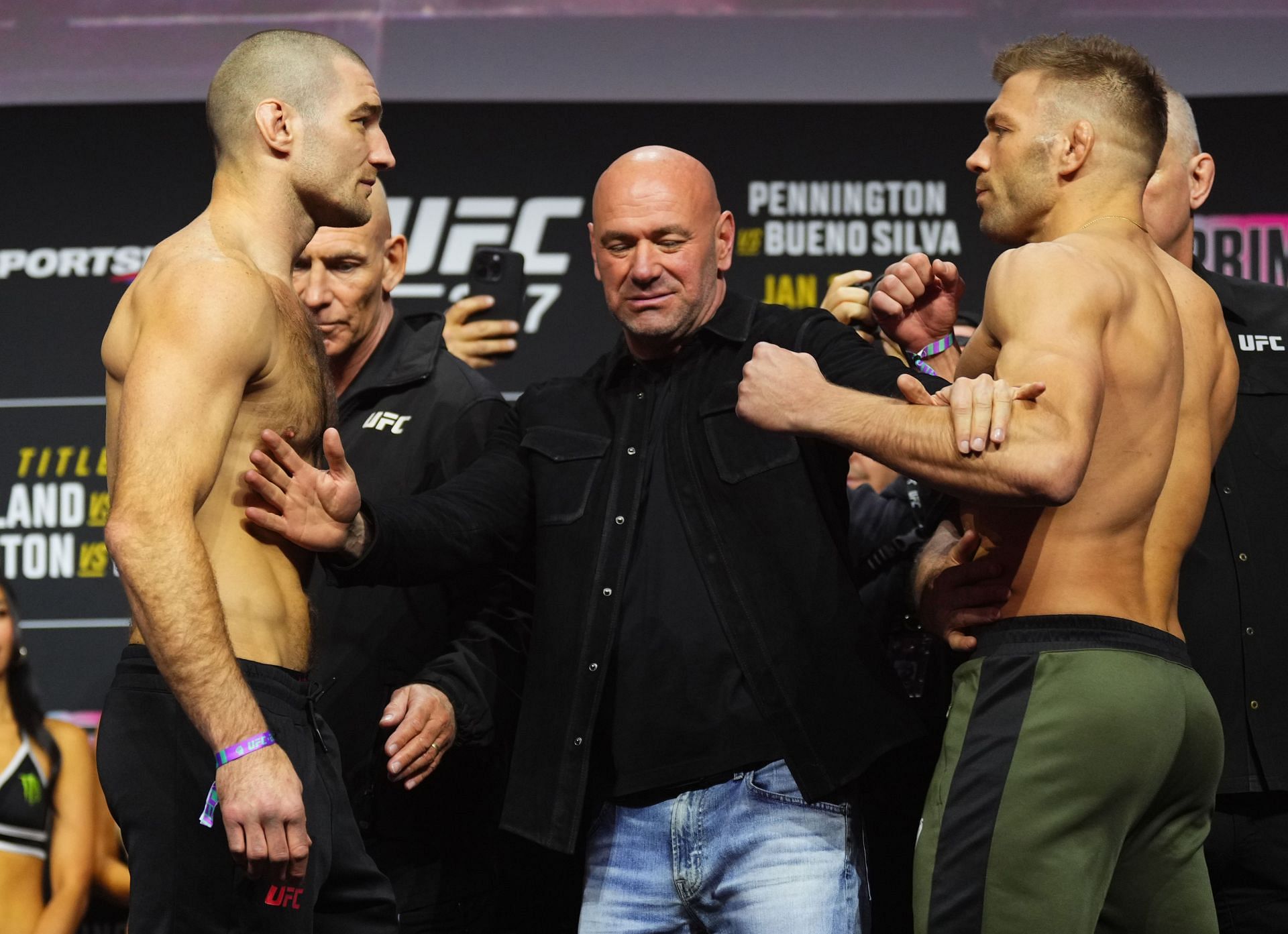 UFC 297 Ceremonial Weigh-in - Source: Getty